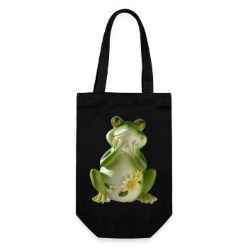 Grenouille folle - Sac à bouteille - noir - Devant