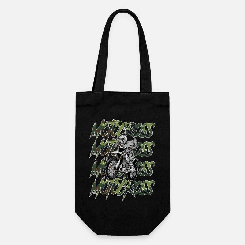 Camouflage de motocross - Sac à bouteille - noir