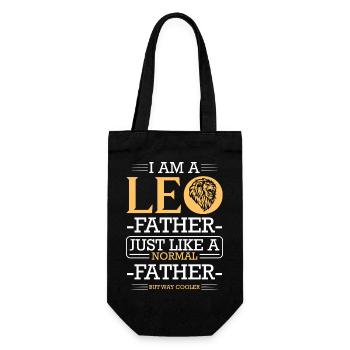Zodiac sign Star Happiness - Gift Bag for Bottles - black - Front