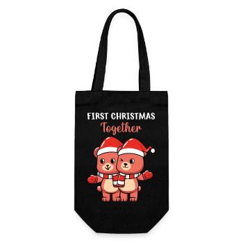 Cadeaux de Noël Noël - Sac à bouteille - noir - Devant