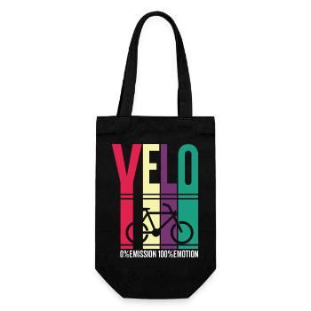 Vélo Shirt Funny 0% Emission 100% Emotion - Sac à bouteille - noir - Devant