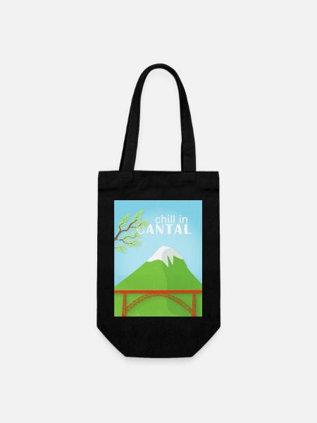 Chill in Cantal - Sac à bouteille - noir