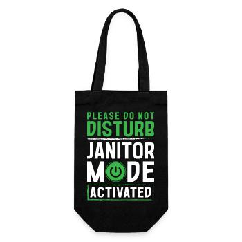 Craftsmen Order & Cleanliness Garbage - Gift Bag for Bottles - black - Front