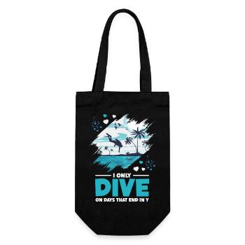 Scuba Diving Design pour la plongée sportive - Sac à bouteille - noir - Devant