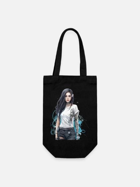 Dream Big - Gift Bag for Bottles - black