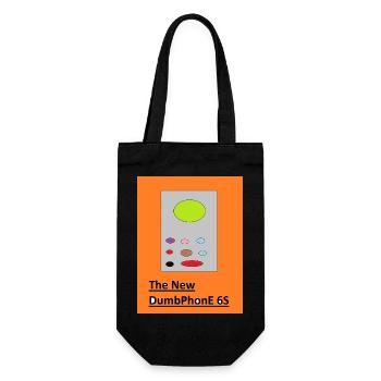 The New DumbPhone 6S Retro - Geschenkbeutel für Flaschen - Schwarz - Vorne