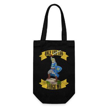 Knight Dragon Armor Warrior - Gift Bag for Bottles - black - Front