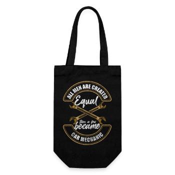 Maître bricoleur de voitures - Sac à bouteille - noir - Devant