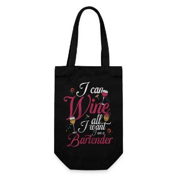Bar Disco Whisky Barmaid - Sac à bouteille - noir - Devant