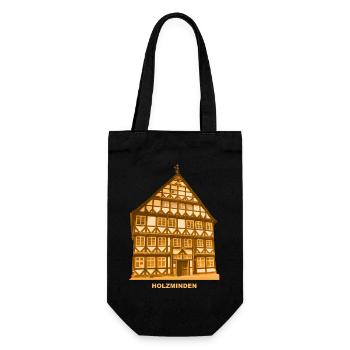 Holzminden Severinsches Haus Niedersachsen - Sac à bouteille - noir - Devant