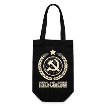 L’internationalisme communiste. - Sac à bouteille - noir - Devant