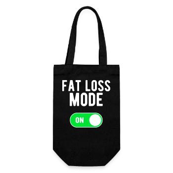 Mode de perte de graisse ON Entraînement de poids de musculation - Sac à bouteille - noir - Devant