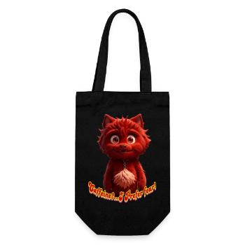 Monster 10 - Geschenkbeutel für Flaschen - Schwarz - Vorne