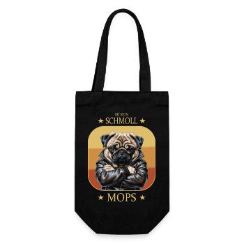 Carlin boudeur - Sac à bouteille - noir - Devant