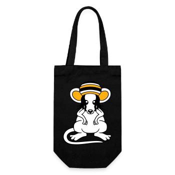 Mouse Raggae Jamaica Hat Rasta Lure Chill Hat - Gift Bag for Bottles - black - Front