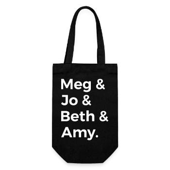 Personnages de Little Women I - Sac à bouteille - noir - Devant