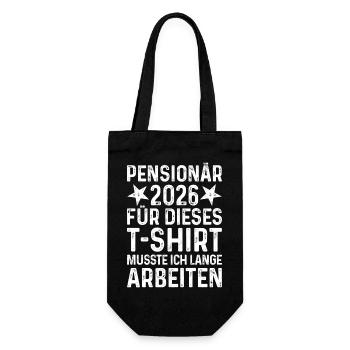 Retraité 2026 - Rente Retraite Retraite - Sac à bouteille - noir - Devant