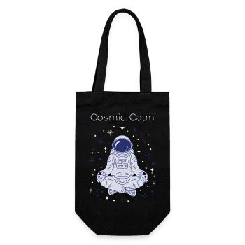 Cosmic Serenity - Gift Bag for Bottles - black - Front