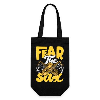 Saxophone - Sac à bouteille - noir - Devant