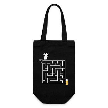 Souris du Carnaval Kölsch Cologne Alaaf Costume Funny Fun - Sac à bouteille - noir - Devant