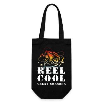 Grandpa Grandpa Grandchild Grandpa Grandpa - Gift Bag for Bottles - black - Front
