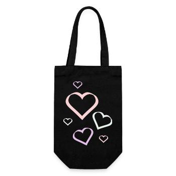 Cadeau pour la fête des mères : Idée de cadeau pour la fête des mères - Sac à bouteille - noir - Devant