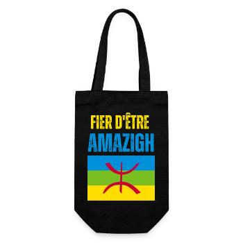 fier d'être Amazigh - Sac à bouteille - noir - Devant