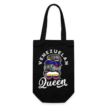 Venezuela Flag Pride & Home Venezuela - Gift Bag for Bottles - black - Front