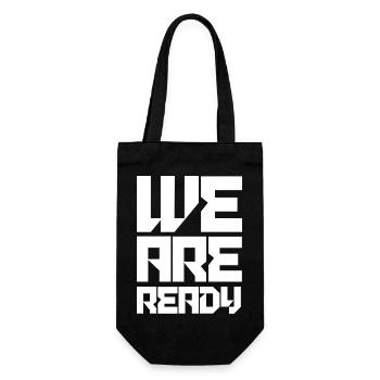 We are ready football - Sac à bouteille - noir - Devant