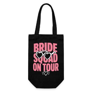 Lunettes en forme de lunettes en forme de lunettes en forme de mariée en tournée - Sac à bouteille - noir - Devant