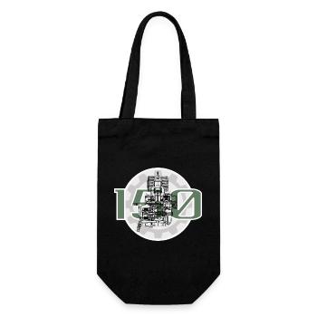 Simson MZ 150 - Gift Bag for Bottles - black - Front