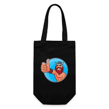 Vikings - pouce levé - Sac à bouteille - noir - Devant