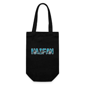 Shark Sharks Fan Animal Animals Sea Saying - Gift Bag for Bottles - black - Front