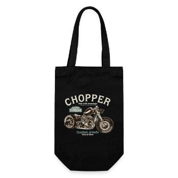Chopper Custom Engine - Gift Bag for Bottles - black - Front