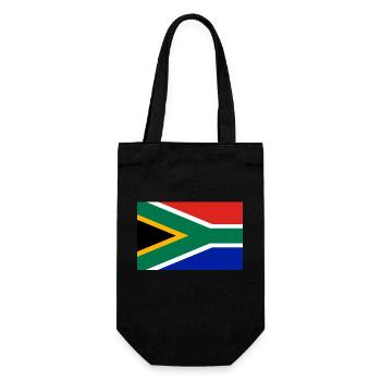 Drapeau de l’Afrique du Sud - Sac à bouteille - noir - Devant