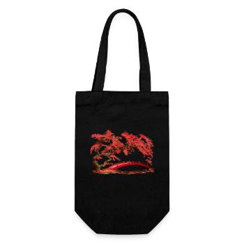 Brücke - Gift Bag for Bottles - black - Front