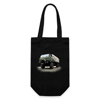 IFA | L60 | GDR | TRUCK - Gift Bag for Bottles - black - Front