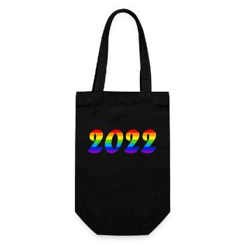 LGBTQ Nationalmannschaft Fußball Weltmeister - Geschenkbeutel für Flaschen - Schwarz - Vorne