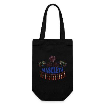 Feux d’artifice de Mascletà - Sac à bouteille - noir - Devant