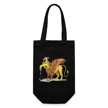 THE TAP - Gift Bag for Bottles - black - Front