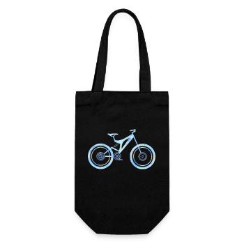 VTT bleu - Sac à bouteille - noir - Devant