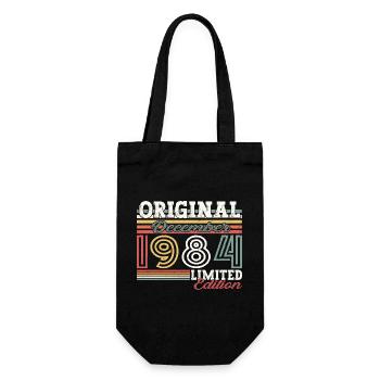 Décembre Né en 1984 Cadeau de 38e anniversaire - Sac à bouteille - noir - Devant