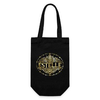 Estelle - Gift Bag for Bottles - black - Front