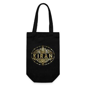 Kiran - Gift Bag for Bottles - black - Front
