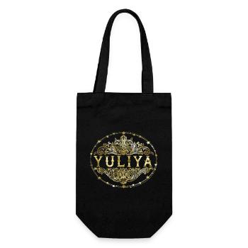 Yuliya - Gift Bag for Bottles - black - Front