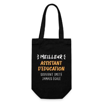Meilleur assistant d'éducation - Sac à bouteille - noir - Devant