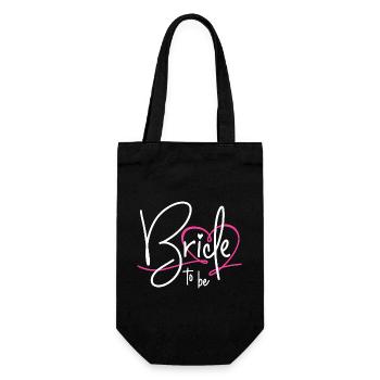 Bride to Be - Gift Bag for Bottles - black - Front