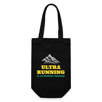L’ultra course à pied est un voyage sans fin - Sac à bouteille - noir - Devant