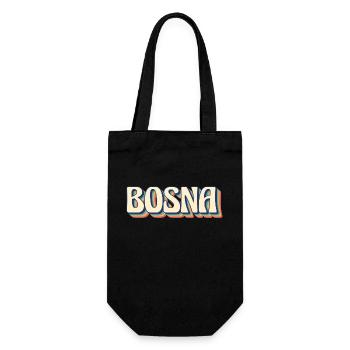 Balkan papa bosnie serbie croatie monténégro kosovo - Sac à bouteille - noir - Devant