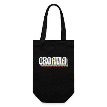 Balkan papa bosnie serbie croatie monténégro kosovo - Sac à bouteille - noir - Devant